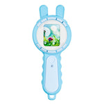 V37 Kids Digital Magnifying Glass 2" IPS HD Screen 200X Zoom 16 LED Lights Magnifiers for Science Educational Toy