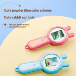 V37 Kids Digital Magnifying Glass 2" IPS HD Screen 200X Zoom 16 LED Lights Magnifiers for Science Educational Toy