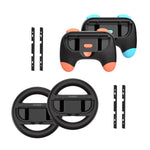 DOBE FOMIS ELECTRONICS TNS-5110S Steering Wheel and Grip Handles Set for Nintendo Switch / Switch 2 Controller Protective Case