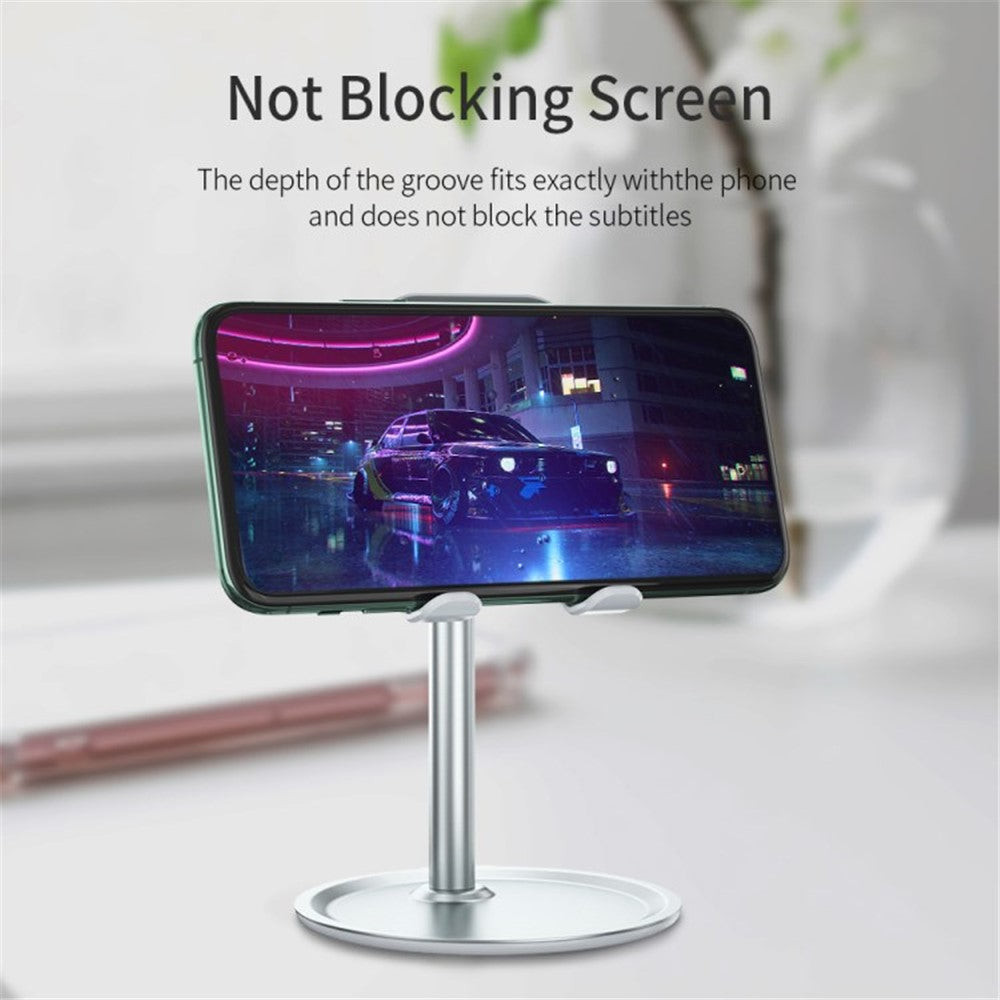 Aluminum Alloy Office Desktop Mobile Phone Bracket (Non-retractable)