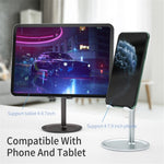 Aluminum Alloy Office Desktop Mobile Phone Bracket (Non-retractable)