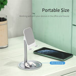 Aluminum Alloy Office Desktop Mobile Phone Bracket (Non-retractable)