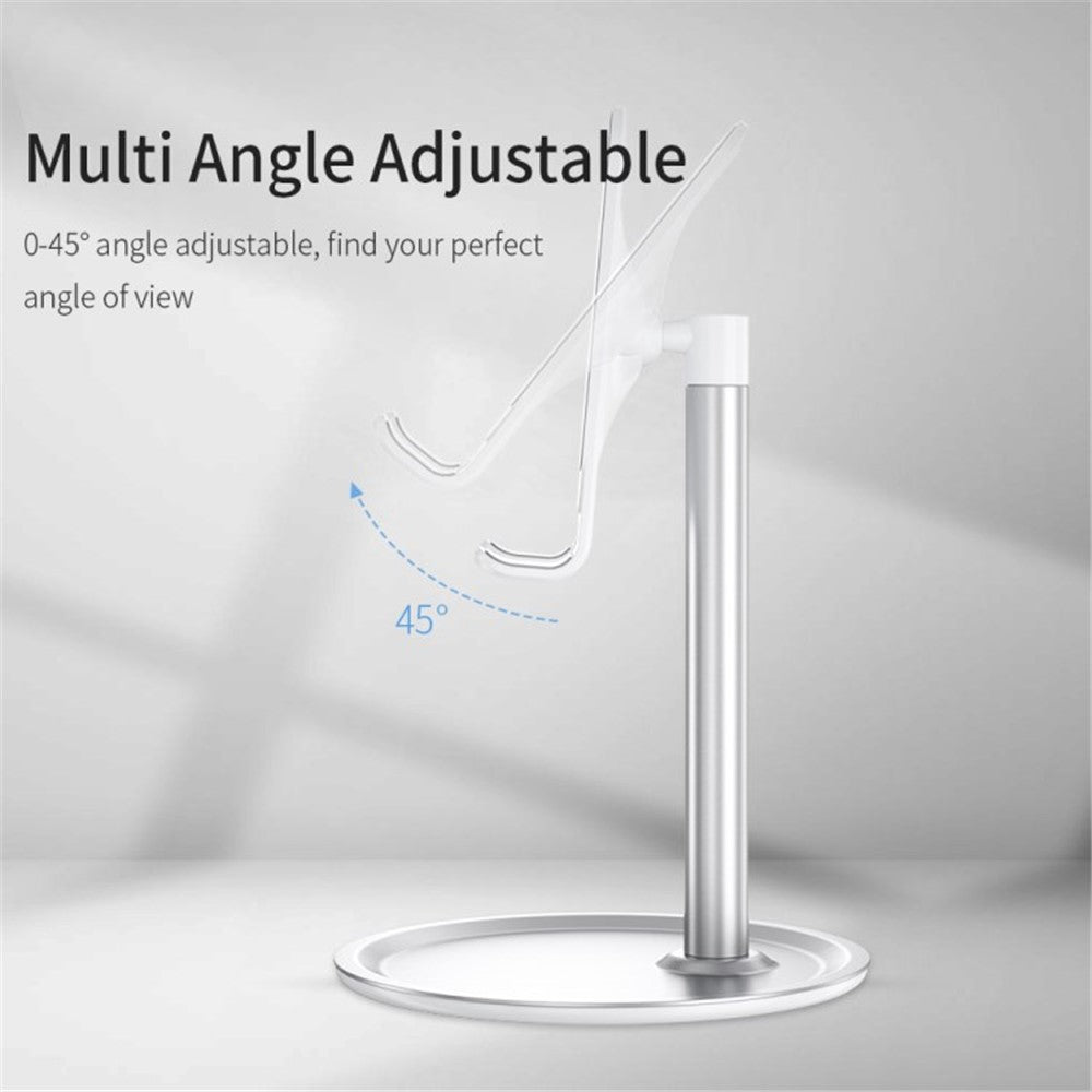 Aluminum Alloy Office Desktop Mobile Phone Bracket (Non-retractable)