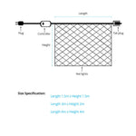 Mesh Lights 880 LED 6m x 4m IP65 Waterproof Net Lights with 8 Modes for Christmas New Year