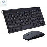 Mini Wireless Keyboard and 2.4G Optical Mouse Set 1200 DPI Gaming Mouse Pad