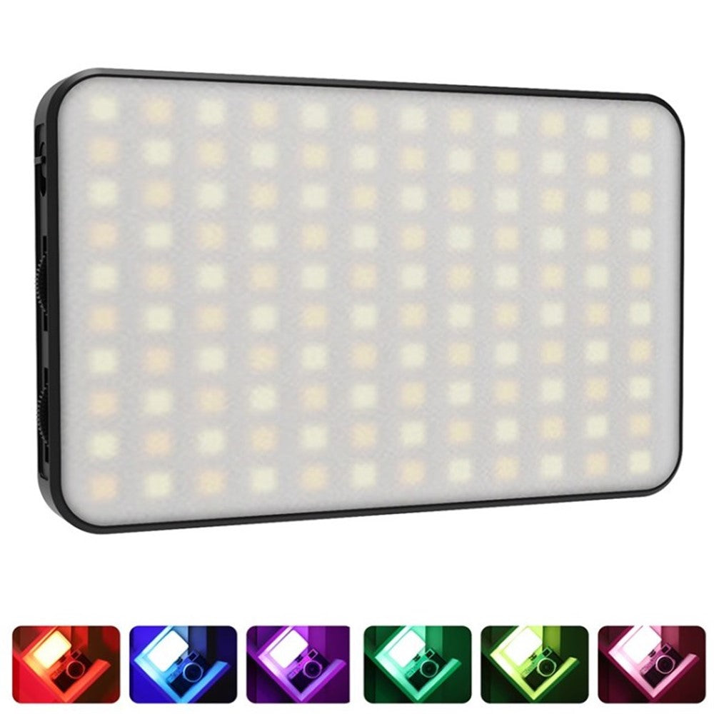 Q07 Kameralys LED Videobelysning 2500K-8000K Transportabel Lomme Vlog Mini Lampe