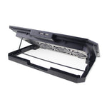 N99 Laptop Cooling Pad with Blue LED Light Notebook Cooler for 14-15.6 inch