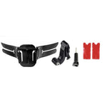 TUYU Motorcycle Accessories Universal Helmet Camera Mount Kit for GoPro Insta360 Action Cameras