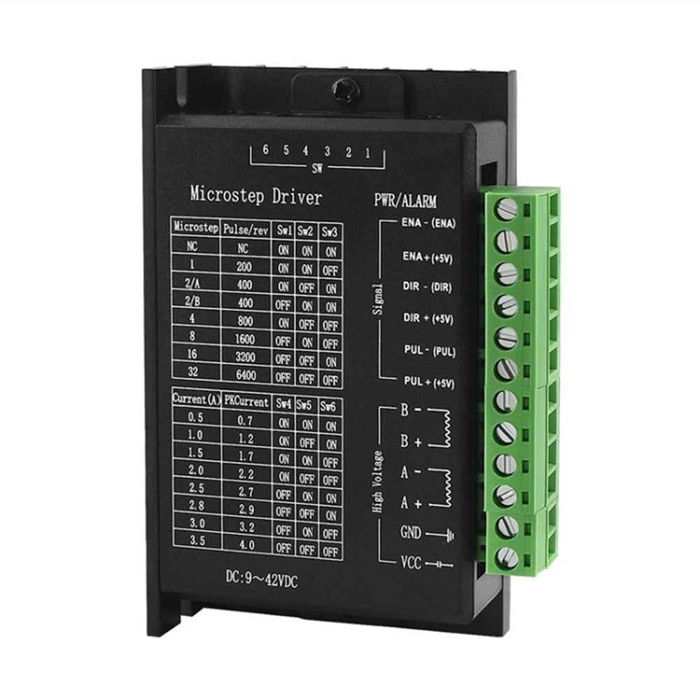 Upgraded TB6600 Stepper Motor 3D Printer Driver for Nema 23 Nema17 4A DC9-42V NEMA23 Motor CNC Router Controller