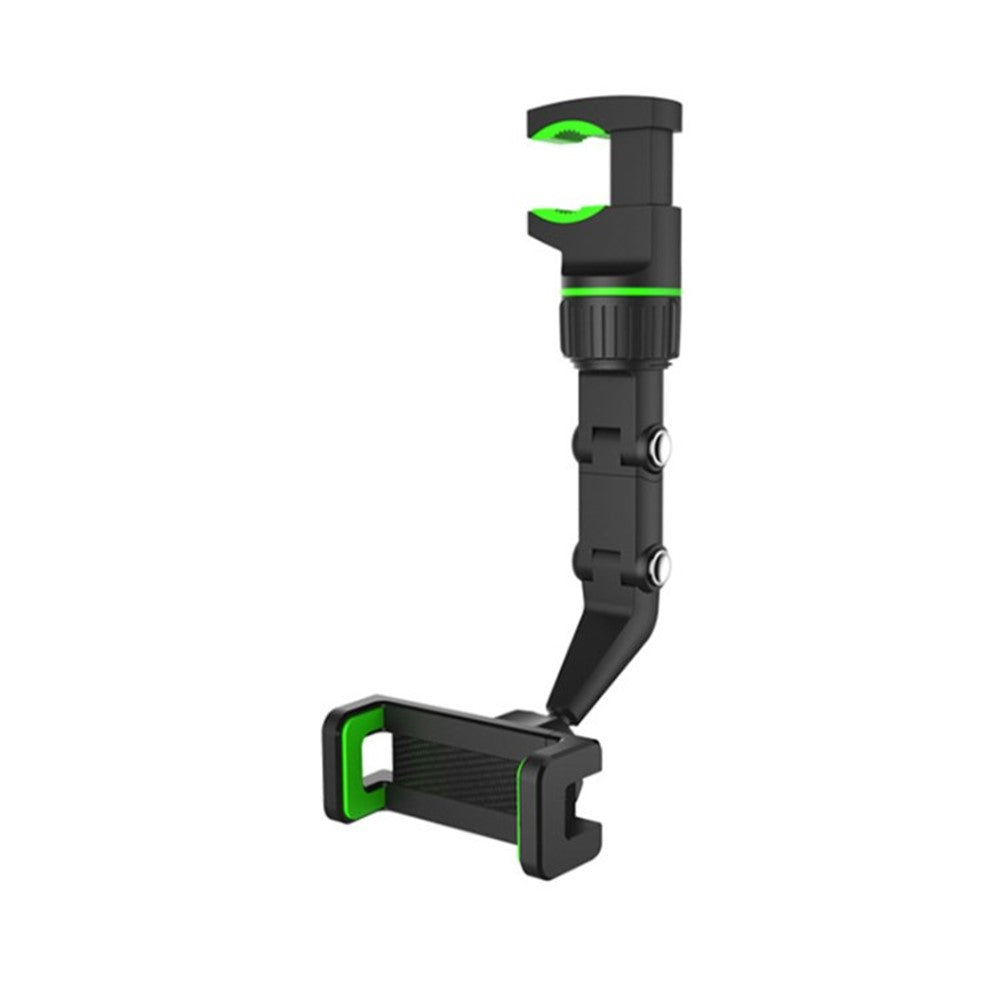 Car Phone Mount Multifunctional Rearview Mirror Phone Holder for Video Making Live Streaming