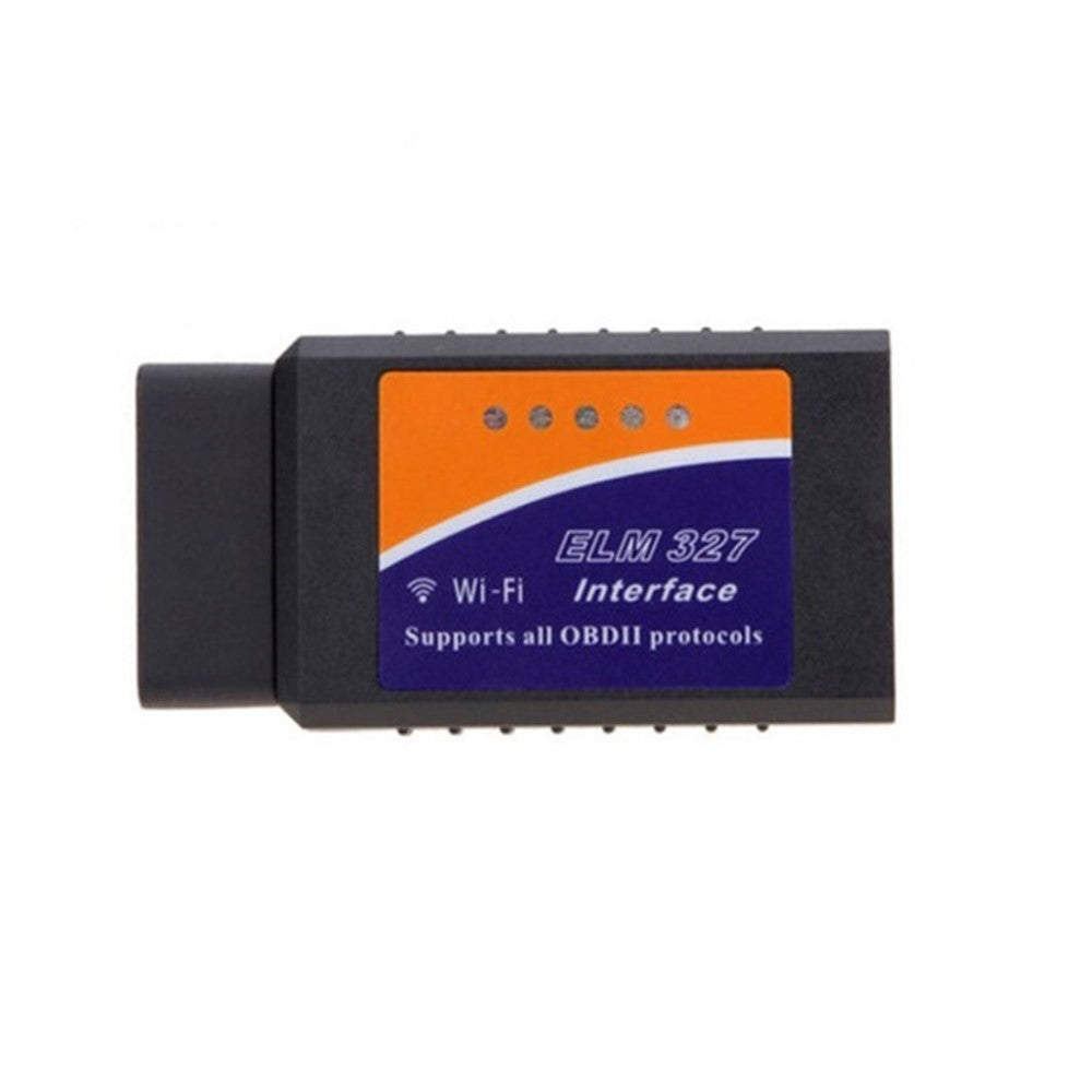 ELM327 WiFi OBD2 Scanner Diagnostisk Værktøj Kodelæser Tjek Motoren for Android iOS Understøtter 9 Protokoller
