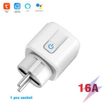 Smart Plug 16A/20A WiFi Outlet Socket Plug for Amazon Alexa Google Assistant