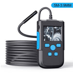 HD 1080P Industrial Borescope Camera 2.4 inch IPS Screen Waterproof Video Endoscopes for Home Pipe Automotive