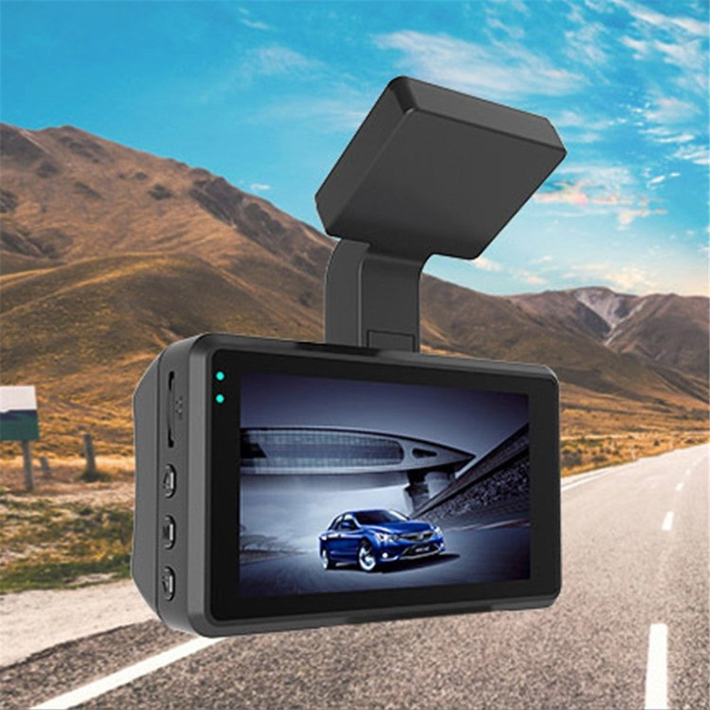 YC-868 HD 1080P Car DVR Camera Video Dual Lens Driving Recorder 24H Parking DVR Night Vision Dash Camera