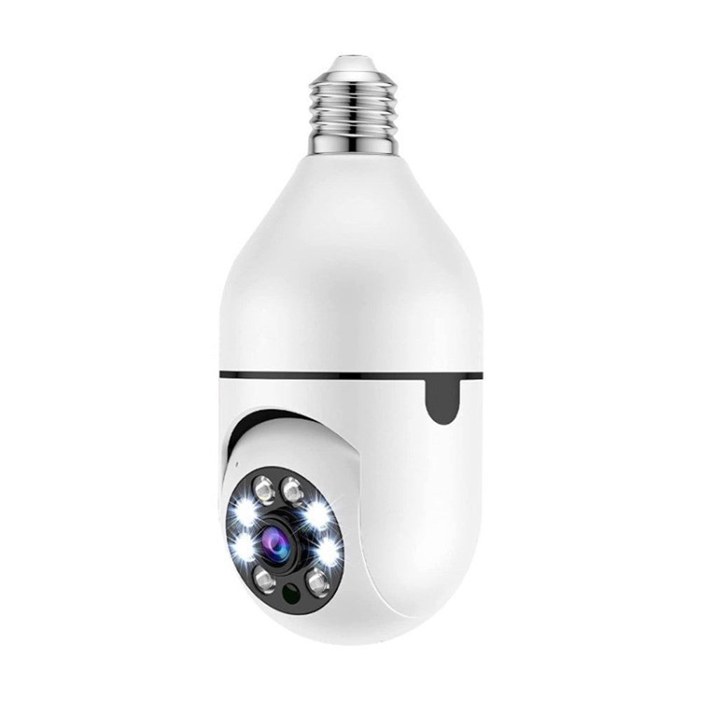 A6 Home Security Camera E27 Light Bulb 2MP Cam Motion Detection WiFi CCTV IP Camera Two-way Audio Funtion