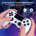 For Sony PlayStation 4 Wireless Game Controller with Touchpad Dual Vibration Bluetooth-compatible 4.0 Gamepad