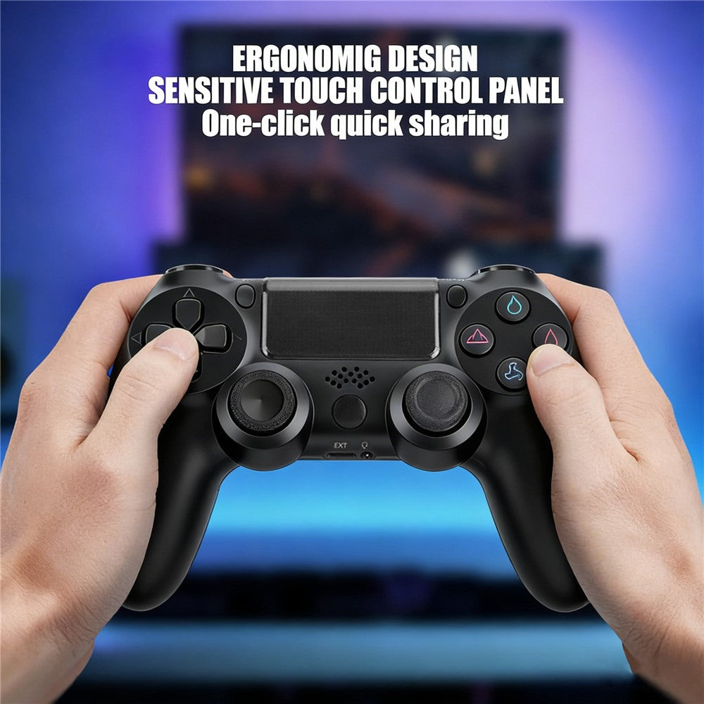 For Sony PlayStation 4 Wireless Game Controller with Touchpad Dual Vibration Bluetooth-compatible 4.0 Gamepad
