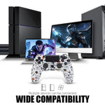 For Sony PlayStation 4 Wireless Game Controller with Touchpad Dual Vibration Bluetooth-compatible 4.0 Gamepad