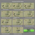 MPPT Solar Charge Controller LCD Display 12V / 24V Solar Panel Charger Regulator