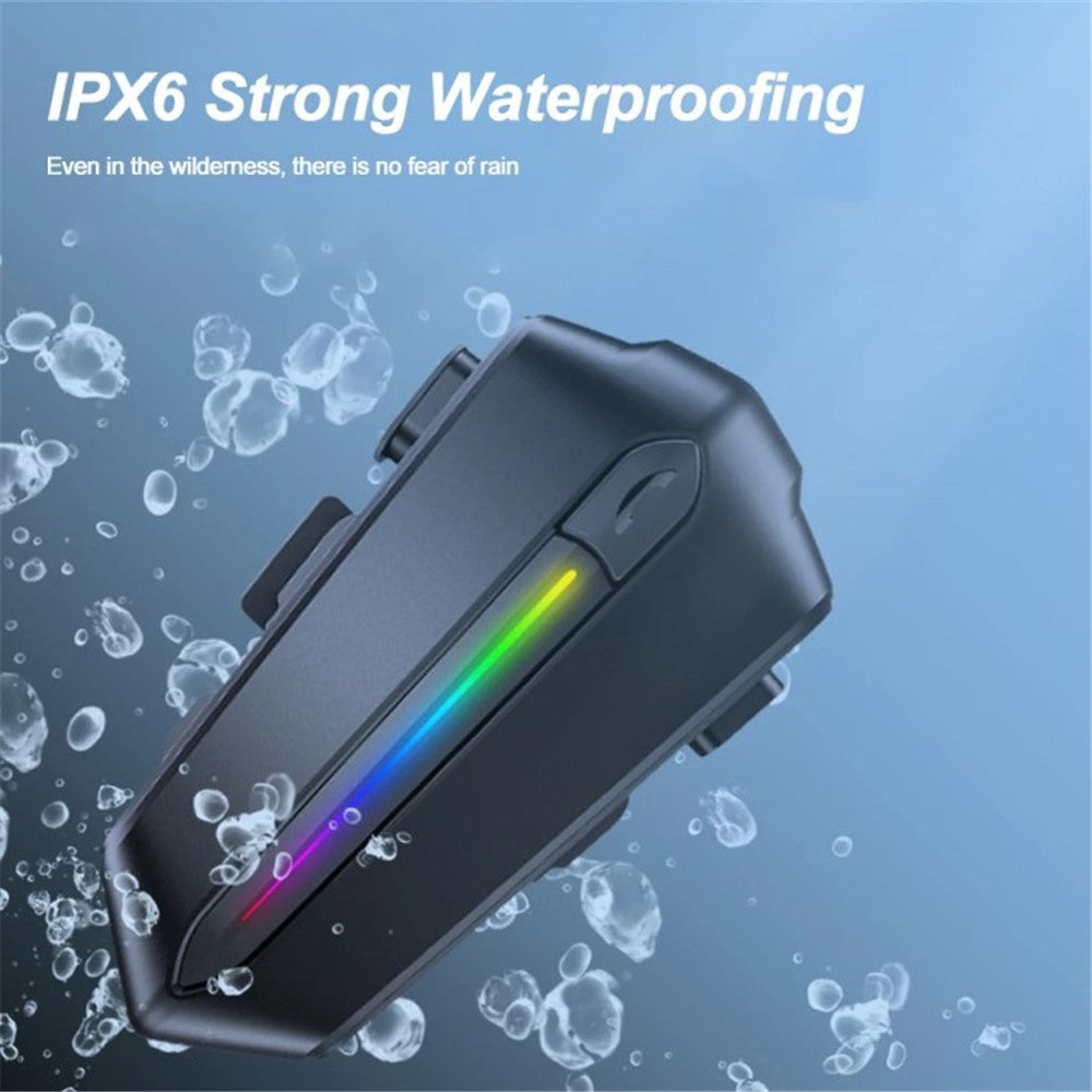 C5S Motorcycle Helmet Bluetooth-compatible Headset Noise Reduction Waterproof Motorbike Rider Headphone
