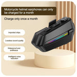 C5S Motorcycle Helmet Bluetooth-compatible Headset Noise Reduction Waterproof Motorbike Rider Headphone