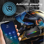 C5S Motorcycle Helmet Bluetooth-compatible Headset Noise Reduction Waterproof Motorbike Rider Headphone