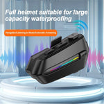 C5S Motorcycle Helmet Bluetooth-compatible Headset Noise Reduction Waterproof Motorbike Rider Headphone