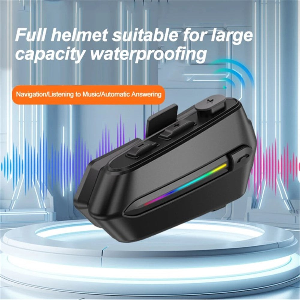 C5S Motorcycle Helmet Bluetooth-compatible Headset Noise Reduction Waterproof Motorbike Rider Headphone
