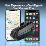C5S Motorcycle Helmet Bluetooth-compatible Headset Noise Reduction Waterproof Motorbike Rider Headphone