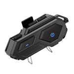 C8 LED-lys Motorcykelhjelm Bluetooth-kompatibel 5.4 Headset Vandtæt Støjreduktion Automatisk Besvarelse Rytterheadset