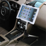 3-i-1 multifunktionell surfplattahållare, vinklad/höjdjusterbar, stativ, monteras i bilen/hemma för iPad Mini, iPad 4, iPad 2, den nya iPaden