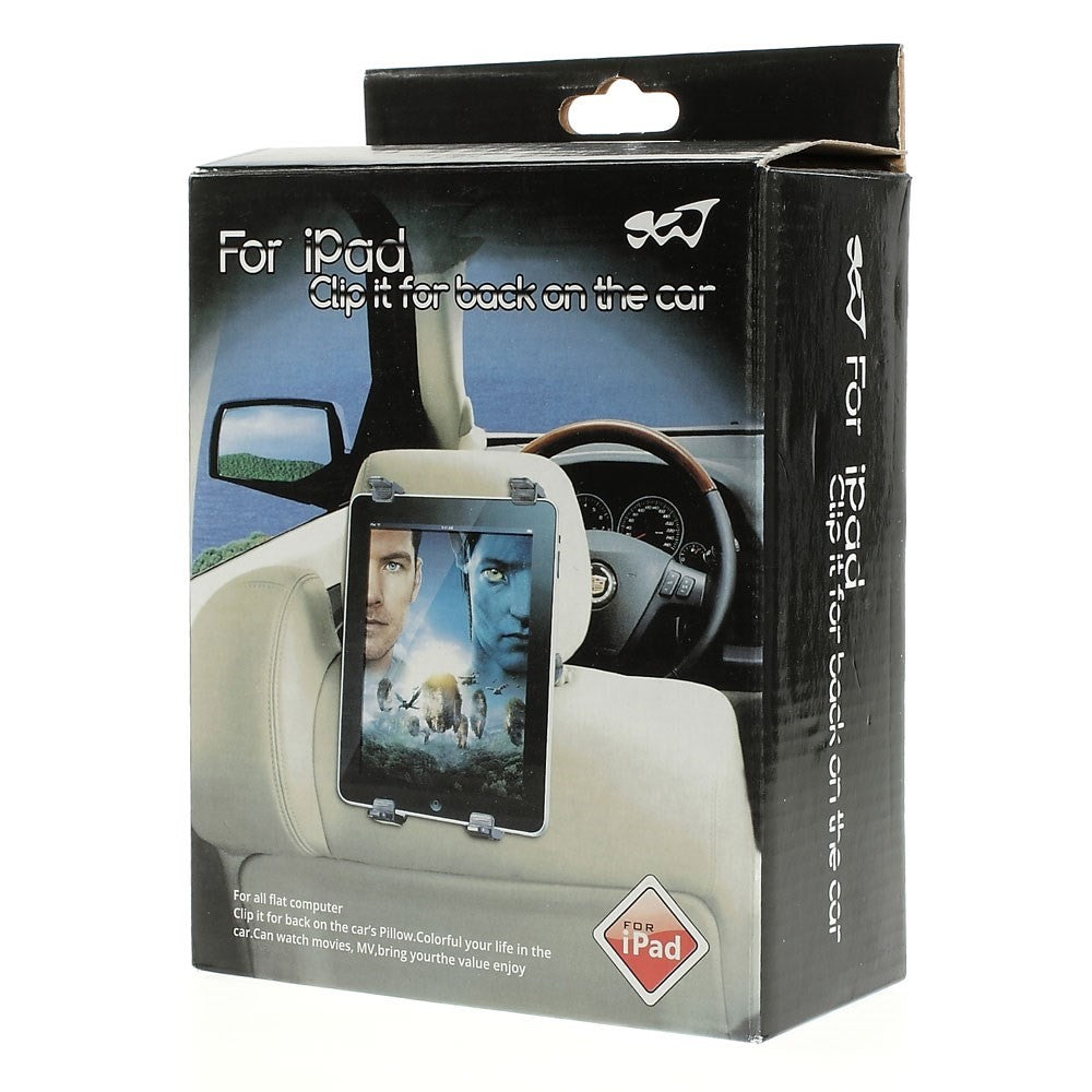 Universal X Type Headrest Mount Holder for 7-11 inch Tablet PCs, 360 Degree Rotation