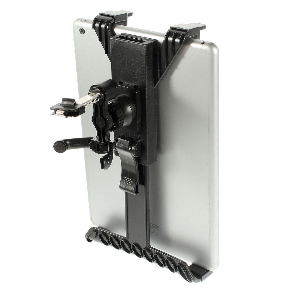 Universal X Type Headrest Mount Holder for 7-11 inch Tablet PCs, 360 Degree Rotation