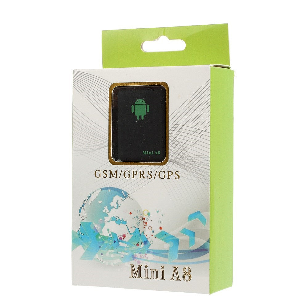 Mini A8 Real Time GPS Monitor Tracker w/ SOS Emergency Call GSM / GPRS / GPS