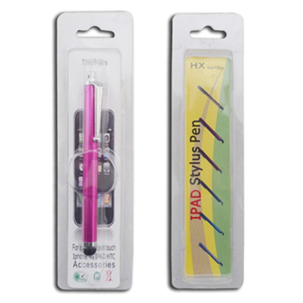 Soft Touch Stylus Pen for iPad 2 & Other Capacitive Touchscreen Devices;Red