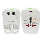 Universal EU US UK AU Travel AC Power Adaptor Plug