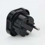 UK to EU AC Travel Power Socket Plug Adapter Converter