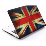 Vintage Britisk Flag Gummibelagt Hard Shell Cover til Apple Macbook Air 13.3