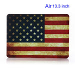 Vintage Britisk Flag Gummibelagt Hard Shell Cover til Apple Macbook Air 13.3
