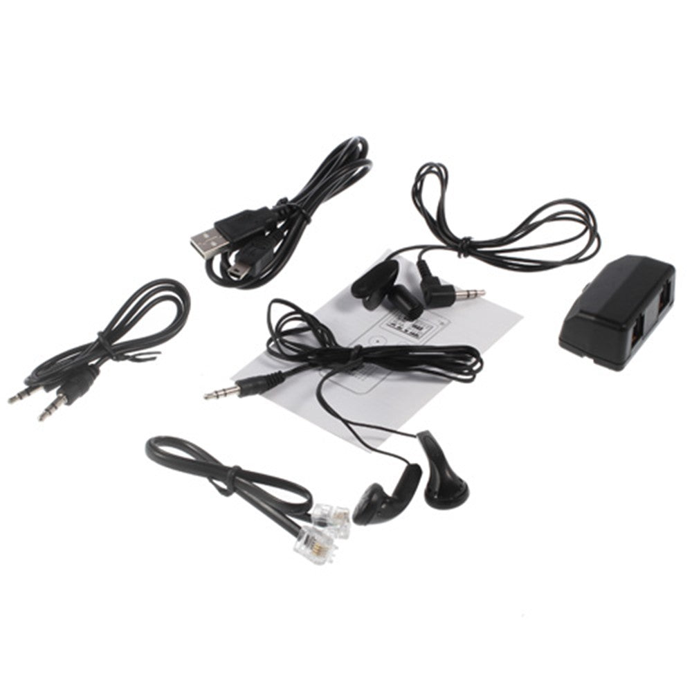 SK-012 Portable Rechargeable 8GB Digital Voice Recorder MP3 Player Support U-disk
