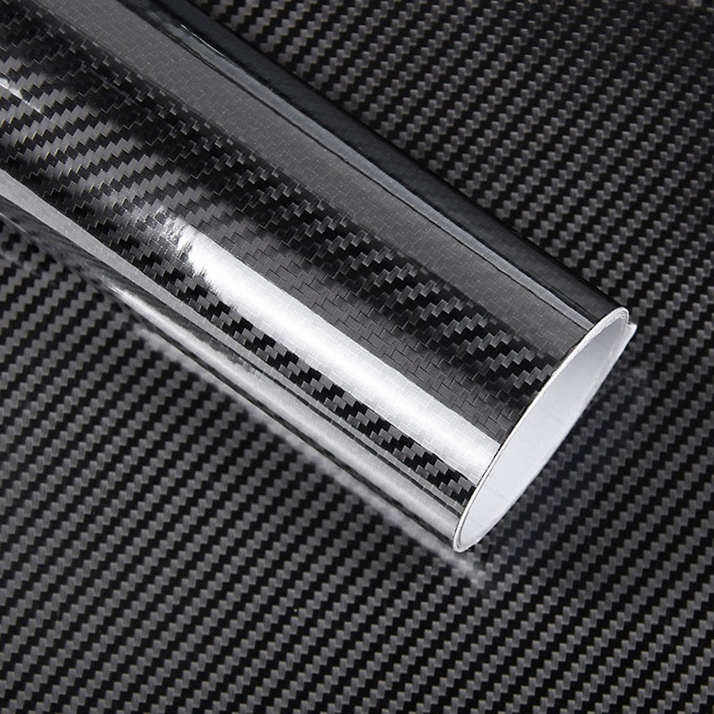 5D vinylfilm kolfiber bilfolie kolfiber bildekal tillbehör bilfolie