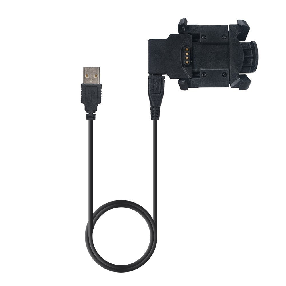 Smart Watch Charger Cradle Dock with USB Interface 1-Meter Data Transfer Cable for Garmin Fenix 3 / Fenix 3 HR / Quatix 3 Data Transfer Cable