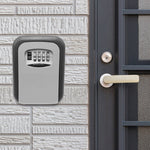 4-Digit Combination Lock Wall Mounted Key Storage Box Security Car Home Key Safe Box