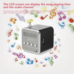 Portable 3.5mm Wired Mini Speaker MP3 Player FM Radio Music Amplifier Support TF Card U Disk
