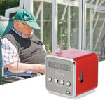 Portable 3.5mm Wired Mini Speaker MP3 Player FM Radio Music Amplifier Support TF Card U Disk