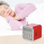 Portable 3.5mm Wired Mini Speaker MP3 Player FM Radio Music Amplifier Support TF Card U Disk