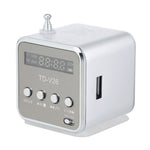 Portable 3.5mm Wired Mini Speaker MP3 Player FM Radio Music Amplifier Support TF Card U Disk