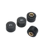 Solar TPMS Wireless Car Tire Pressure  Monitoring System with 4 External Sensors