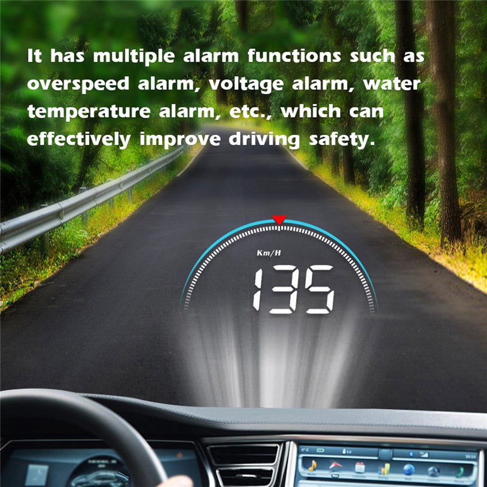 Intelligent Head-up Display High Definition Omonteret Speedometer [CE/RoSH-certificeret] til Køretøjer Head-up Display Bil Digitalt Speedometer