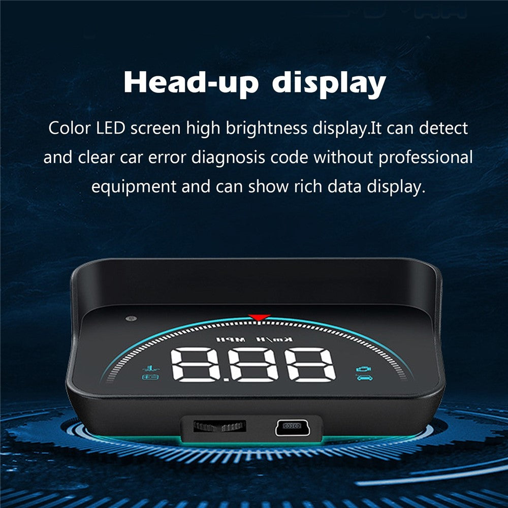 Intelligent Head-up Display High Definition Omonteret Speedometer [CE/RoSH-certificeret] til Køretøjer Head-up Display Bil Digitalt Speedometer